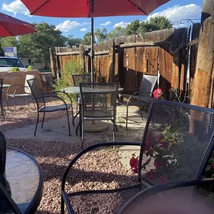 Beautiful patio!