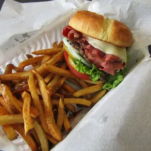 The Better than Bacon Burger and Fries is waiting for you !