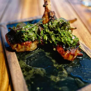 Grilled lamb! So good!!