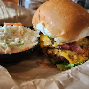 The deluxe with the Crow slaw