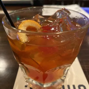 Old fashion w/ Woodford