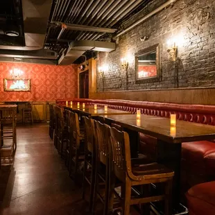 the interior of a restaurant