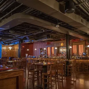 the interior of a restaurant