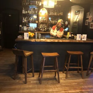 Bar area