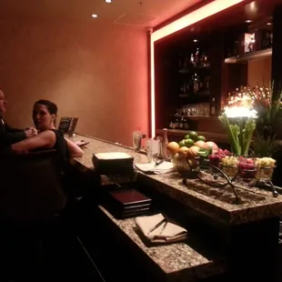 interior, sushi and sashimi