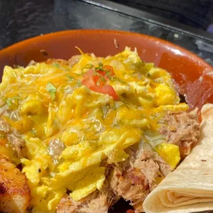 Hatch Chile Pork Skillet