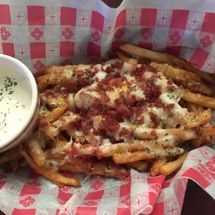 Galley fries and buttermilk ranch