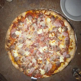 The Carnivore Pizza
