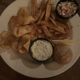 Bluegill fish fry