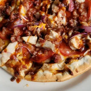 Bbq chicken 9&quot; pizza