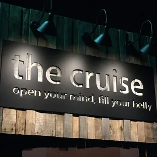 Signage outside