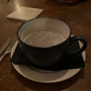 Hot cocoa.