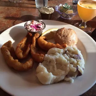 Perch dinner