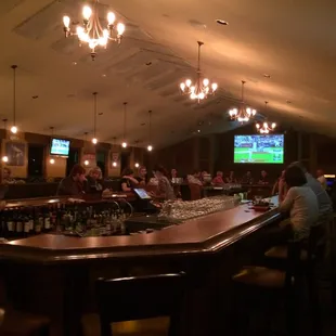 Inside the restaurant