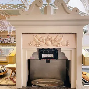 an ice cream machine in the middle of the room