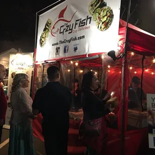 An impressed customer came back to tell us our Ceviche is better than her mothers.....she was impressed!