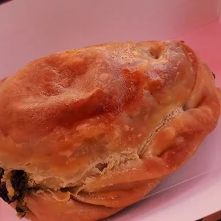 Spinach and cheese empanada (June 27, 2021)
