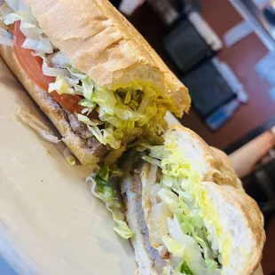 Steak And Onions Sandwich