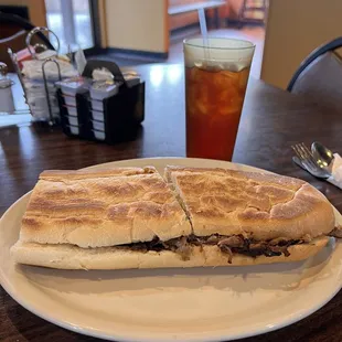 Pork Sandwich with onions