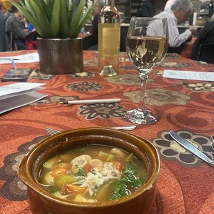 One glass on the house!