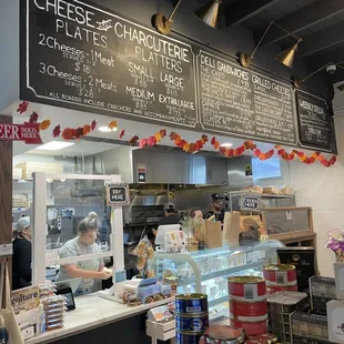 order at the counter