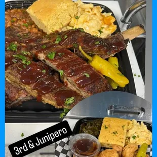 Mesquite Smoked Rib Dinner