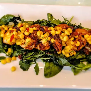 Blackened shrimp $15