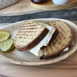 Turkey pesto with gluten free bun.