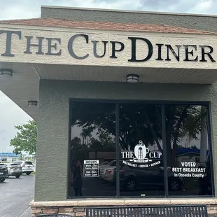 the outside of the restaurant