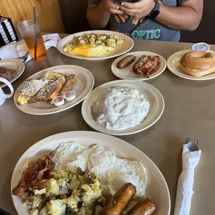 Delicious Breakfast by "The Cup" in Saint Cloud, Florida.
