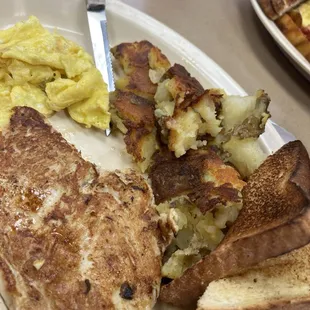 Grilled chicken breakfast