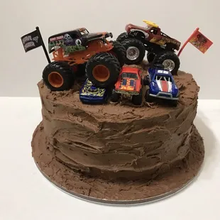 Monster Trucks themed birthday