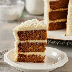 Sweet Potato Cake Sliced