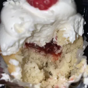 White chocolate raspberry
