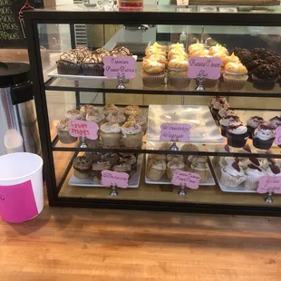 All of  the delicious looking cupcakes...