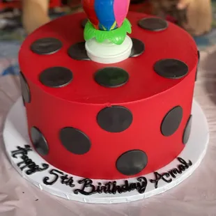 Ladybug cake