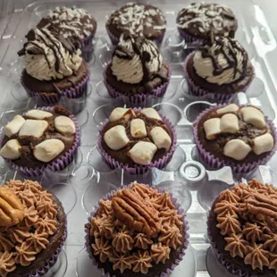 Devilish delights cupcake assortment