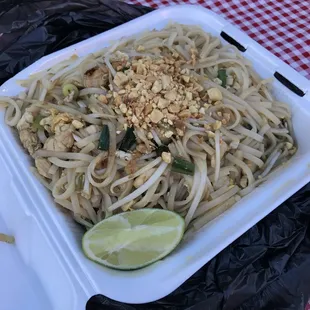 Pad Thai well we tried it!