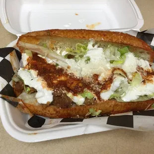 Special my coworker ordered. He said it was amazing and bursting with spice and flavor.