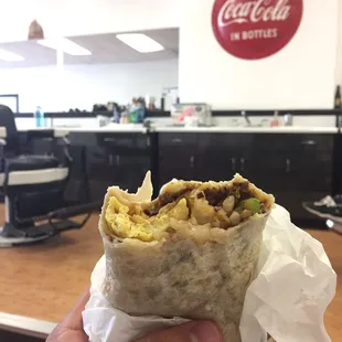 The padre burrito so bomb.