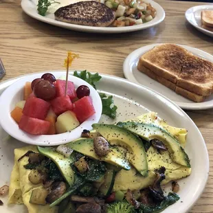 Veggie omelet