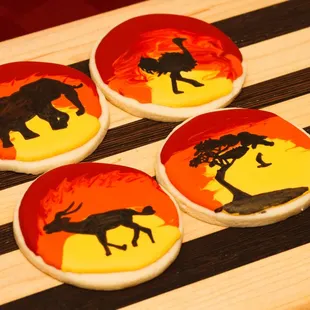 Animal themed cookies
