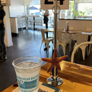 Water and order number