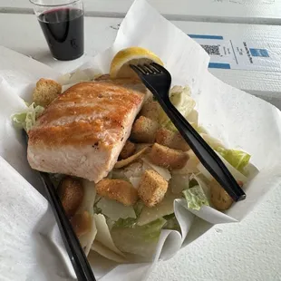 Mahi Caesar Salad