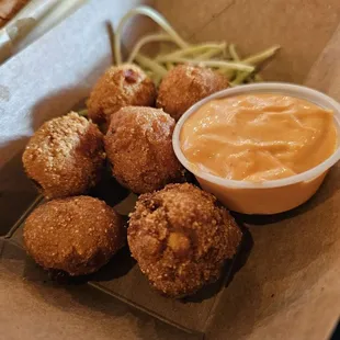 Hushpuppies Closeup