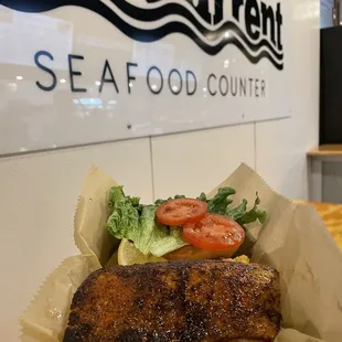 Blackened Mahi Sandwich