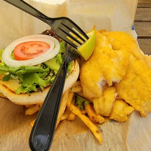 Fried Grouper Sandwich