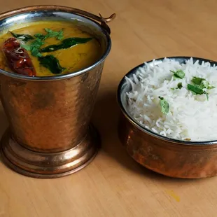 Dal Tadka With rice