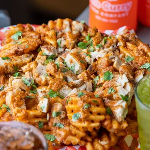 Butter Chicken Waffle Fries Limited Time Only