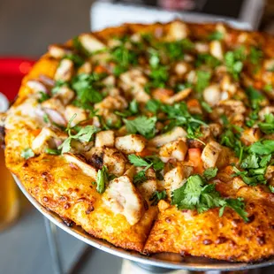 Butter Chicken Pizza